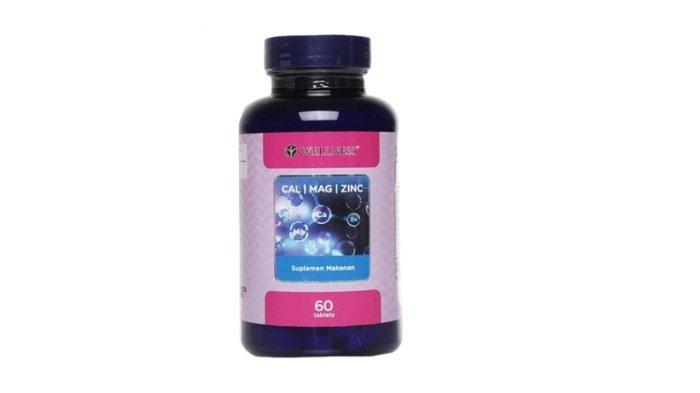 WELLNESS Cal Mag Zinc 60 tablet.