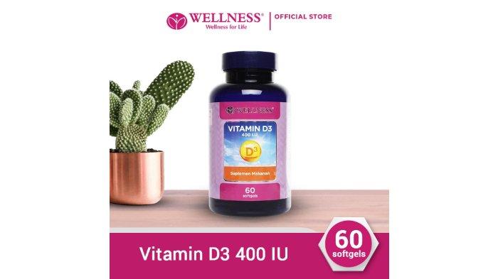 Wellness Vitamin D3 400 IU
