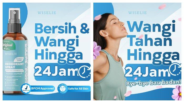 Wiselie Natural Deodorant Spray