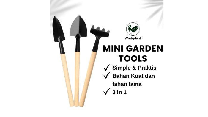 Workplant - Mini Garden Tools 1 set Alat Berkebun 3 in 1.