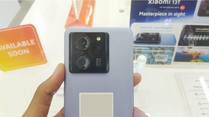 Desain punggung belakang dan modul kamera Xiaomi 13T