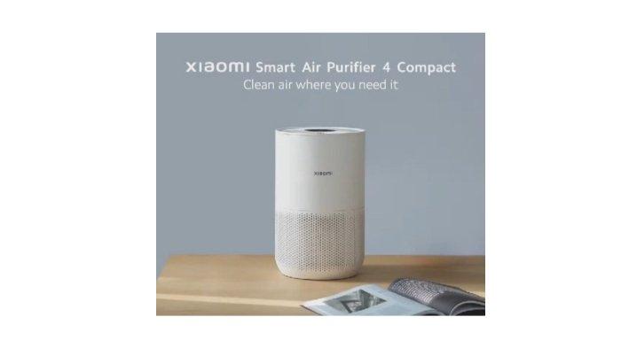 Xiaomi Smart Air Purifier 4 Compact solusi cerdas untuk jernihkan udara ruangan.