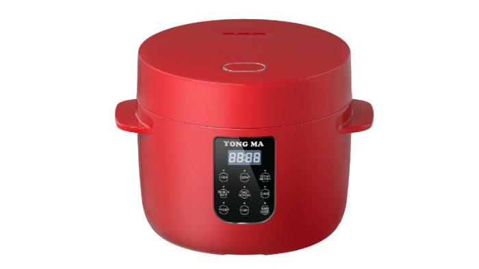 Yong Ma Digital Rice Cooker 1,3 L SMC 8055 dengan beragam pilihan menu.