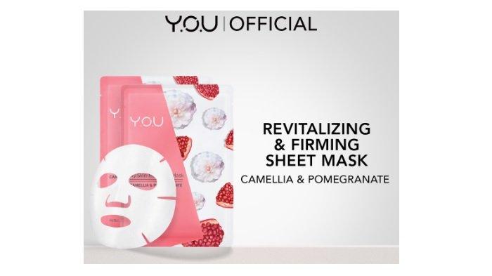 Masker Wajah dengan Ekstrak Buah Delima dari Y.O.U