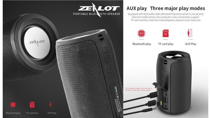 ZEALOT Portable Bluetooth Speaker