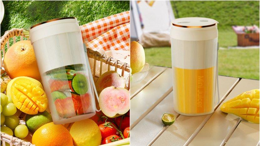 Review HAN RIVER Blender Portable 400ml HRJC03WT, Memeras Jus Lebih Halus dengan 6 Daun Pisau