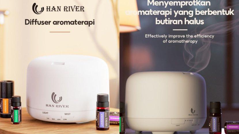 Review HAN RIVER Diffuser HRXXJ01, Punya 5 Fungsi untuk Kenyamanan Ruang