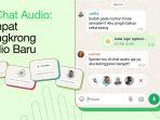 Cara Pakai Fitur Baru WhatsApp Voice Chat di Semua Grup, Bisa Dinikmati Lebih Banyak Pengguna.