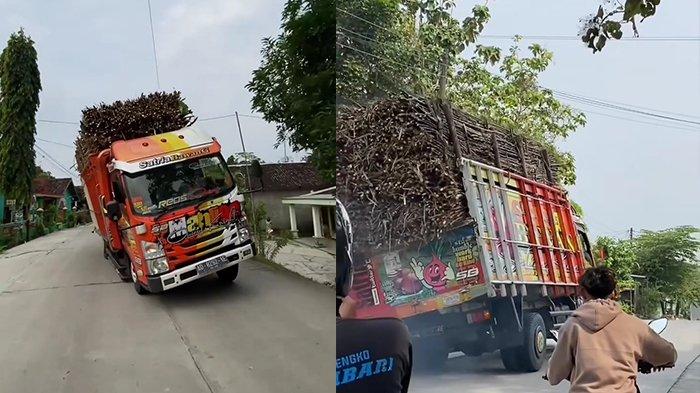 Truk ugal-ugalan di Sragen