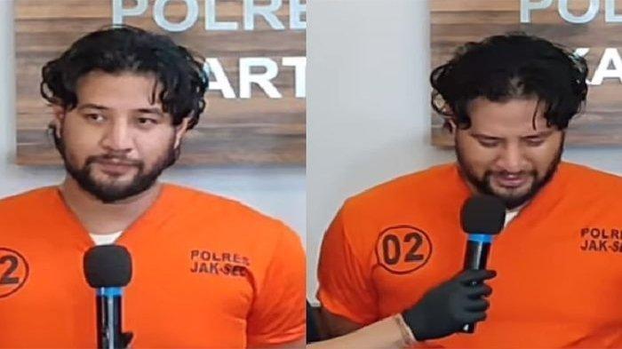 Ammar Zoni pakai baju tahanan