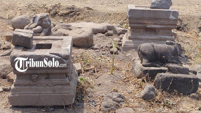 Arca Diduga Peninggalan Kuno Ditemukan di Area Makam Desa Pesanggrahan, Kutorejo, Mojokerto