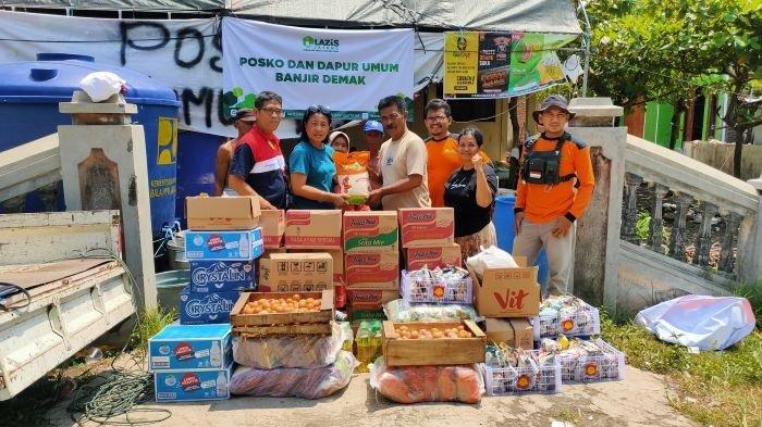 Astra Motor Jateng Lakukan Donor Darah dan Beri Bantuan untuk Korban Banjir Demak