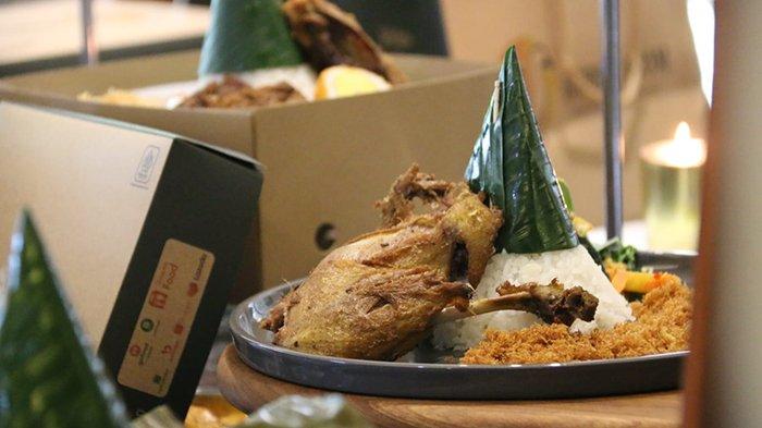 Salah satu menu di Bebek Anom Restaurant.