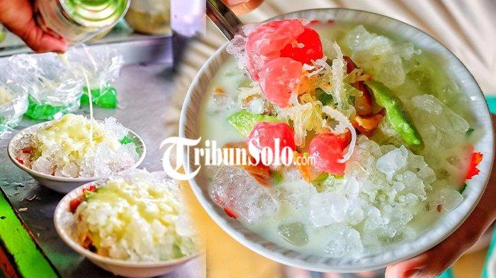 Es teler dan es buah Asy Syfa di Jl. Cemani No.4, Jati, Cemani, Kecamatan Grogol, Kabupaten Sukoharjo.