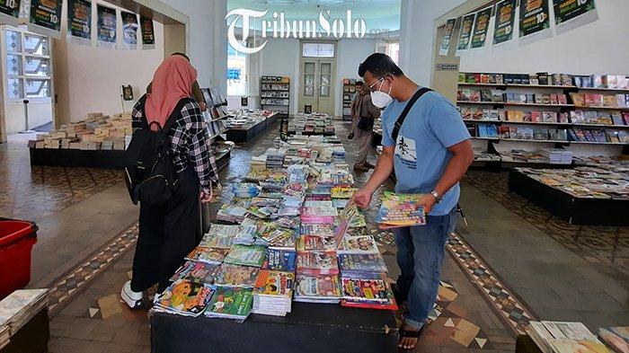 Gramedia Solo Slamet Riyadi menggelar sebuah event bazar buku pada bulan Mei 2022.
