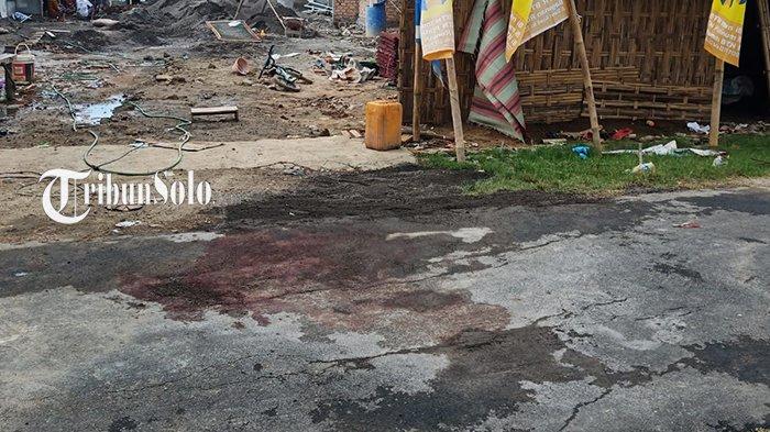 Ilustrasi bercak darah.