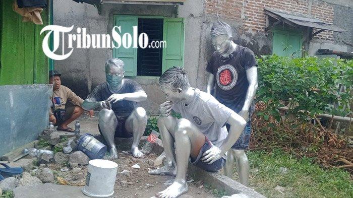 Ilustrasi manusia silver makin marak