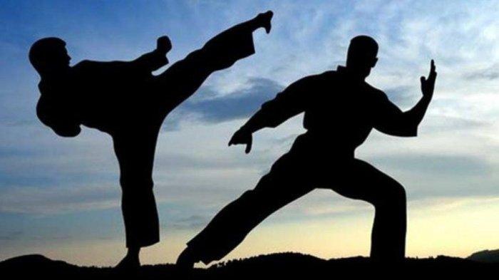 Ilustrasi pencak silat. Pesilat dari Boyolali dibacok orang misterius di Klaten.