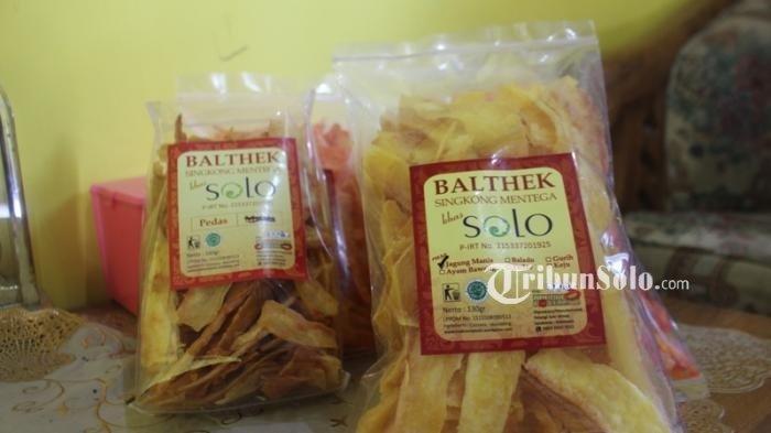 Jajanan tradisional khas Solo bernama Balung Kethek.
