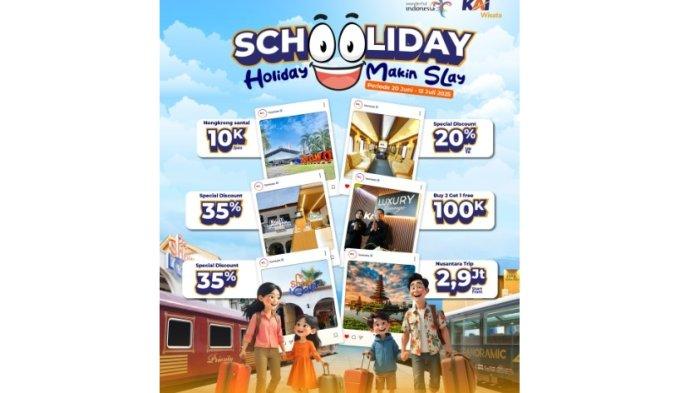 KAI Wisata Hadirkan Libur Panjang Sekolah dengan Banyak Promo “Schooliday Makin Slay”