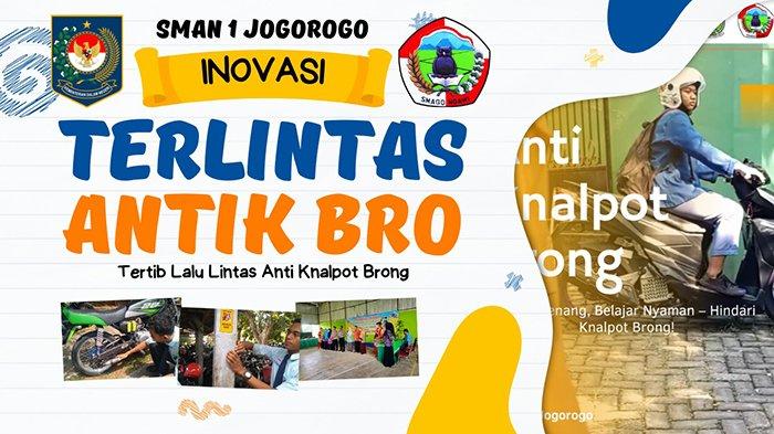 Kampanye intensif SMA Negeri 1 Jogorogo, Ngawi untuk melawan penggunaan knalpot brong pada sepeda motor.