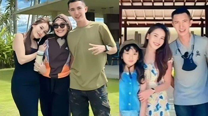 Kebersamaan keluarga Ayu Ting Ting dan Muhammad Fardhana