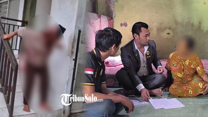 DUGAAN PENGANIAYAAN - Kolase foto emak-emak yang diduga dianiaya gegara diduga mencuri bawang di Pasar Mangu Boyolali tengah ditemui pihak berwenang. Sebelumnya sempat viral video seorang ibu-ibu bersimpah darah usai diduga dianiaya di pasar Mangu, Kecamatan Ngemplak, Boyolali, Sabtu, 2 Mei 2025.