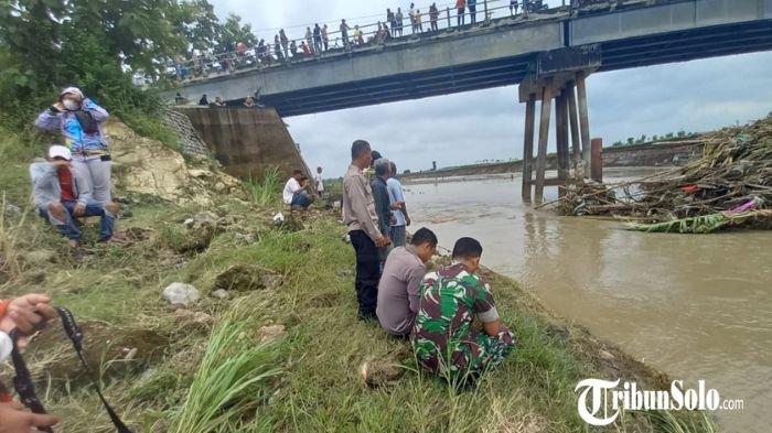 Kondisi sungai Braholo, Klewor Kecamatan Kemusu, Selasa (27/1/2025)