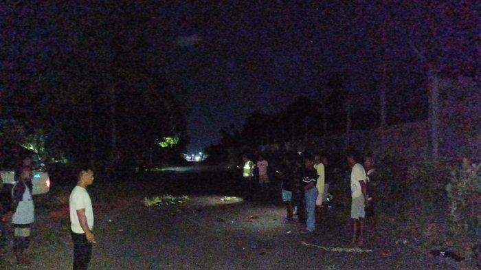Laka lantas di Kelurahan Wailiti Kota Maumere Sikka saat pergantian tahun 2024