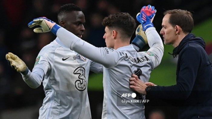 Edouard Mendy diganti dengan Kepa Arrizabalaga saat final Carabao Cup.