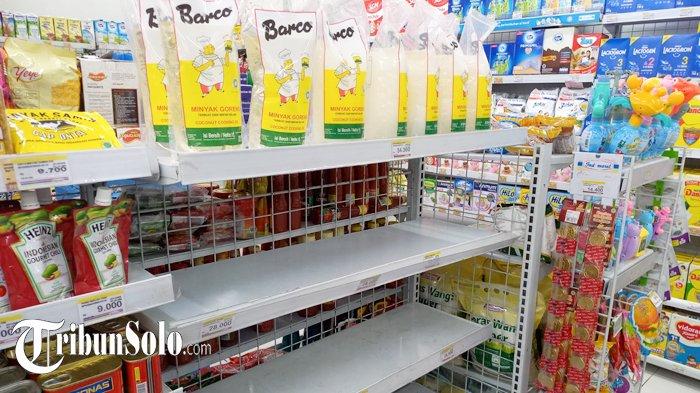 Minyak Goreng Rp 14 Ribu di Solo Langka, Toko Retail Masih Tunggu