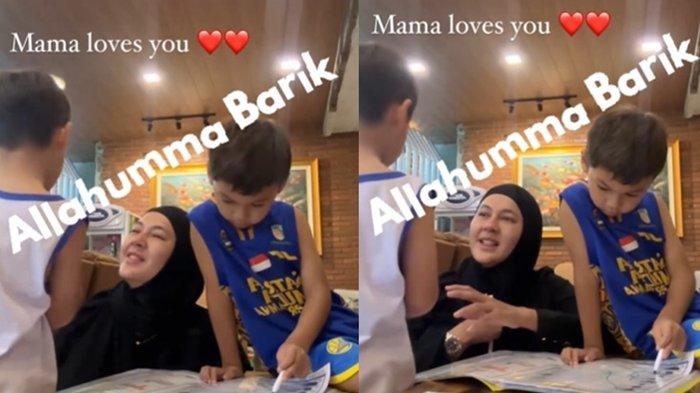 Paula Verhoeven bagikan video bareng anak (Instagram)