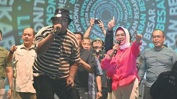 Rangkaian Acara Perayaan HUT ke-78 RI di Sukoharjo Ditutup dengan Penampilan Ndarboy Genk