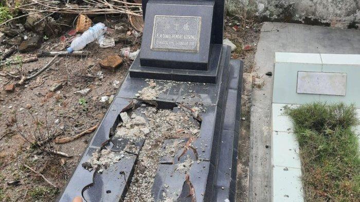 PERUSAKAN MAKAM. Perusakan makam yang dilakukan ANF sempat menimbulkan keresahan warga, terutama karena sasarannya adalah simbol salib, yang merupakan bagian penting dari identitas pemakaman umat Kristiani.