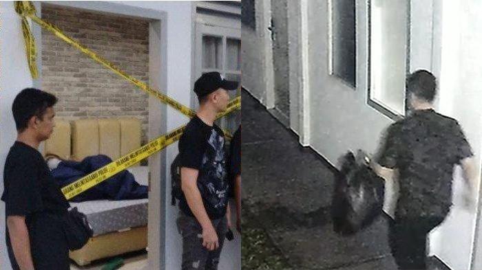 DIPLOMAT KEMENLU TEWAS - Kolase foto Arya Daru Pangayunan semasa hidup (kanan) - Polisi melakukan oleh TKP di kos Daru di kawasan Menteng, Jakarta Pusat, Selasa (8/7/2025). Daru, yang merupakan Diplomat Muda Kemenlu, ditemukan tewas di indekosnya pada Selasa pagi, dalam kondisi kepala dilakban. Pada Senin (7/7/2025) malam sebelum tewas, Daru sempat melakukan panggilan telepon dengan sang istri. Panggilan itu merupakan komunikasi terakhir Daru dengan istrinya.