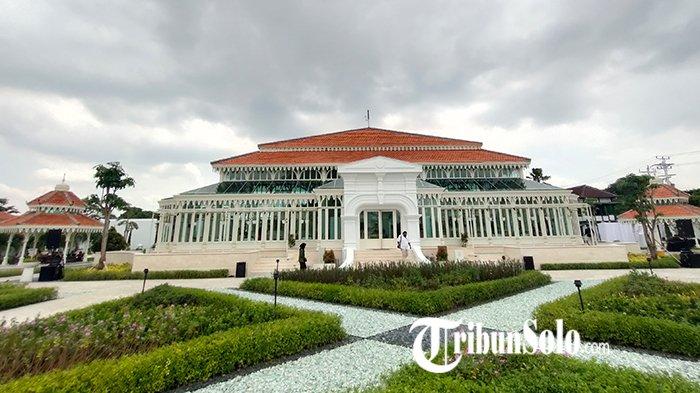 Potret Taman Pracima Tuin di Puro Mangkunagaran, Solo