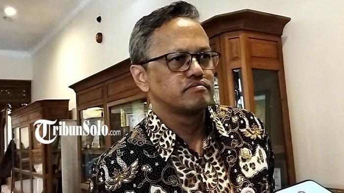 Sekda Kota Solo Budi Murtono, saat ditemui TribunSolo.com, Sabtu (6/1/2024).