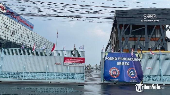 KONDISI SRITEX - Suasana pabrik PT Sritex Sukoharjo, Jumat (9/5/2025) lalu. Saat ini sudah ada satu area produksi yang disewa oleh perusahaan baru, yakni PT CBS, yang beroperasi di area Garmen 10.