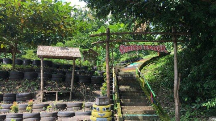 WISATA SRAGEN - Taman Punden Tingkir terletak di dusun Sangiran, Krikilan, Kalijambe, Sragen.