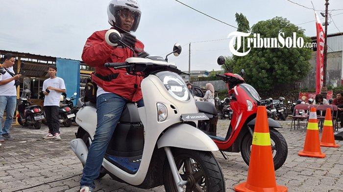 Test ride dari New Honda Scoopy