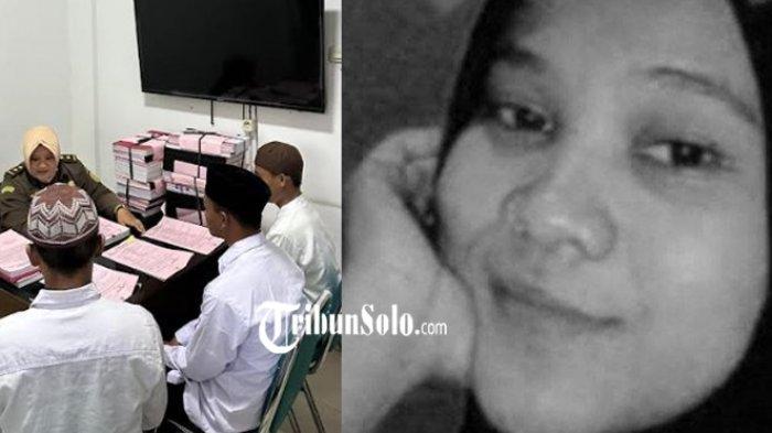 Tiga tersangka dalam kasus pembunuhan Serlina, seorang perempuan muda warga Kabupaten Karanganyar.