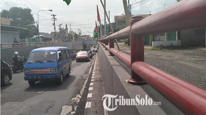 Penampakan Underpass Makamhaji, Kartasura, Kabupaten Sukoharjo.