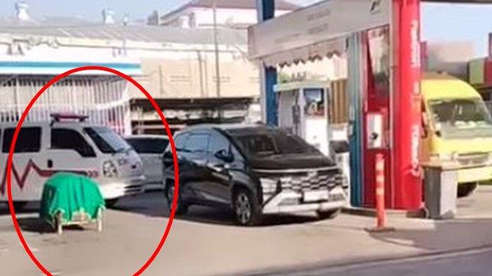 Viral mobil ambulans tak boleh isi BBM solar di salah satu SPBU Semarang