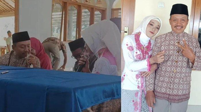 Viral pernikahan beda usia 33 tahun di Wonogiri.