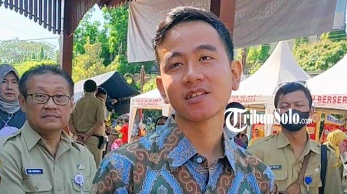 Wali Kota Solo Gibran Rakabuming Raka saat ditemui TribunSolo.com, Senin (26/6/2023)