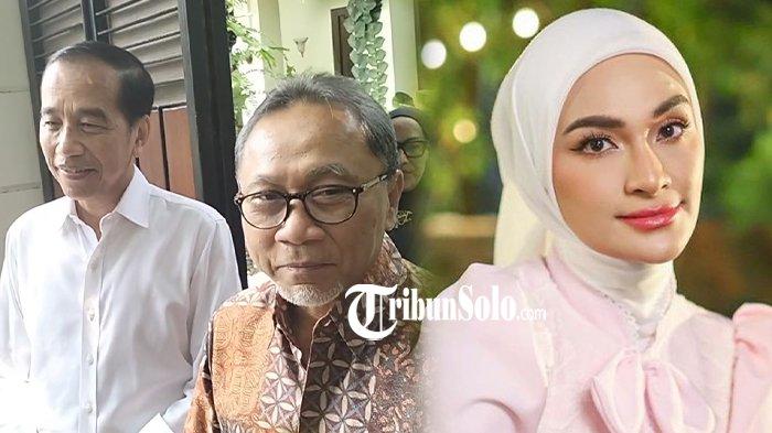 Kolase Foto : Menko Bidang Pangan Zulkifli Hasan bertandang ke kediaman Mantan Presiden Jokowi di Sumber, Banjarsari, Rabu (13/11/2024) (kanan) dan Putri Zulkifli Hasan(kanan)