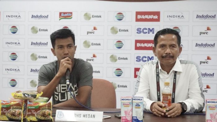 Pelatih PSMS Medan, Djajang Nurdjaman.