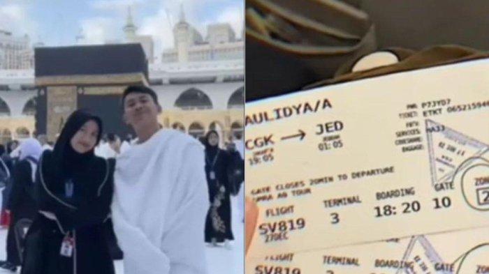 Pelajar yang viral bawa pacar ke Tanah Suci untuk umrah minta maaf buat gaduh.
