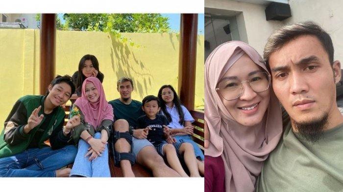 Potret kebahagiaan keluarga Okie Agustina dan Gunawan Dwi Cahyo sebelum cerai.