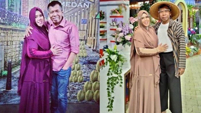 Kolase foto Rohimah Alli dan Kiwil